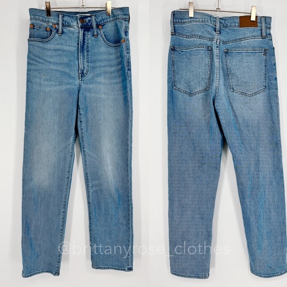 MADEWELL The Perfect Vintage Straight Jean: BCRF Selvedge Edition Mandell NG453 - Picture 2 of 8